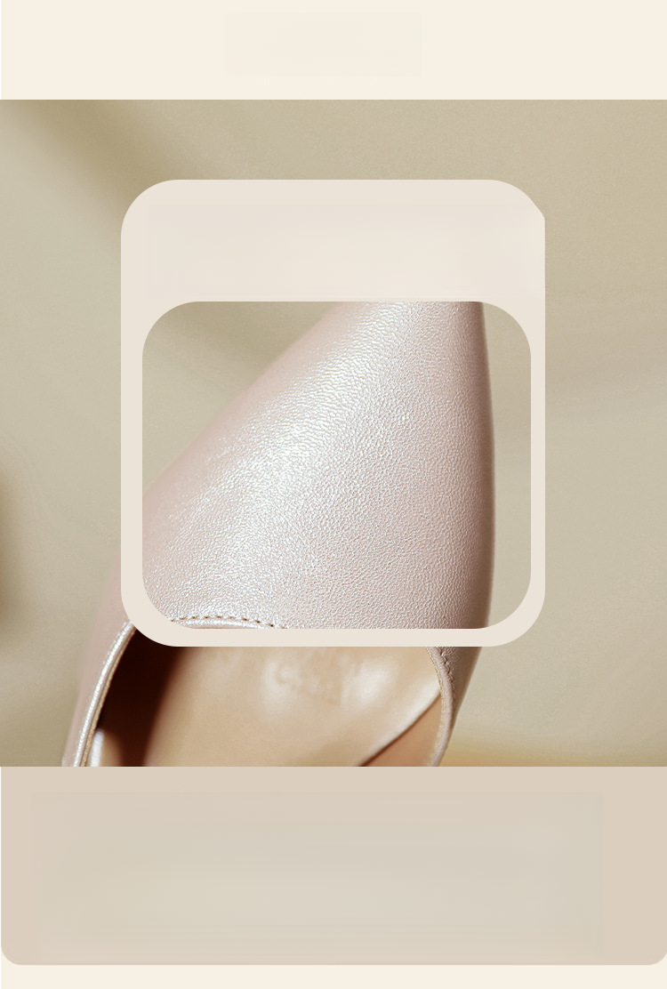 Sandali 2025 Nuove scarpe estive francesi Mary Jane argento con tacco spesso e punta a punta con tacco alto_voghion.com